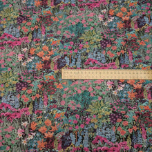 Load image into Gallery viewer, Flat lay of Liberty 100% cotton Tana Lawn, Anna’s Haven A, ruler included for scale - for sale at Minerva's Bower