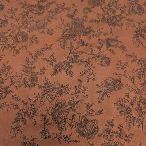 Flat lay of Japanese 100% Cotton, Antique Rose, for sale at Minerva's Bower 