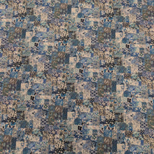 Load image into Gallery viewer, Liberty 100% Cotton Tana Lawn, Archive Patchwork B, small Floral patchwork design in blues, for sale at Minerva&#39;s Bower