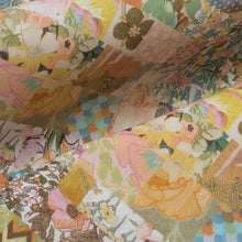 Load image into Gallery viewer, Close up of Liberty 100% Cotton Tana Lawn, Archive Patchwork C - for sale at Minerva's Bower