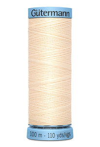 Gütermann Silk Thread - Colour 414 Cream