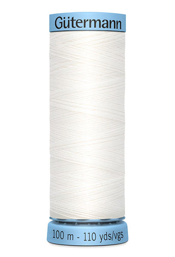 Gütermann Silk Thread - Colour 800 White