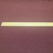 Load image into Gallery viewer, Flat lay of 100% cotton twill Astoria, Claret , ruler included -  for sale at Minerva's Bower