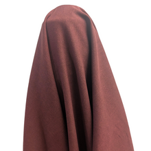Load image into Gallery viewer, Standing drape  of 100% cotton twill Astoria, Claret -  for sale at Minerva's Bower