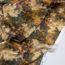 Load image into Gallery viewer, Flat drape of Liberty 100% cotton Tana Lawn, Autumnal Arboretum A - for sale at Minerva's Bower