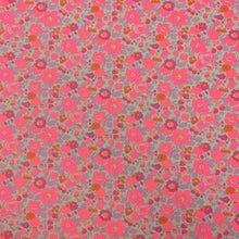 Load image into Gallery viewer, Flat lay of Liberty 100% Cotton Tana Lawn, Betsy Bespoke Pink, for sale at Minerva's Bower