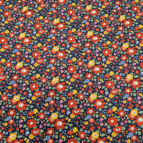 Flat lay of Liberty 100% Cotton Tana Lawn, Betsy Meadow C, for sale at MInerva's Bower