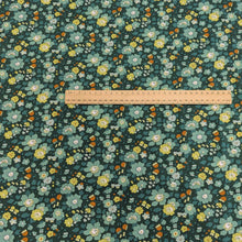 Load image into Gallery viewer, Liberty Tana Lawn, Betsy Meadow D, for sale at Minerva&#39;s Bower with ruler included for scale