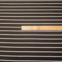 Load image into Gallery viewer, Flat lay of Billie 95% cotton 5% elastane Jersey, Khaki, ruler included for scale - for sale at Minerva's Bower