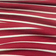 Load image into Gallery viewer, Flat drape of Billie 95% cotton 5% elastane Jersey, Red - for sale at Minerva's Bower