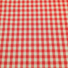 Load image into Gallery viewer, Flat lay of 100% washed cotton Bimba, Red - for sale at Minerva's Bower