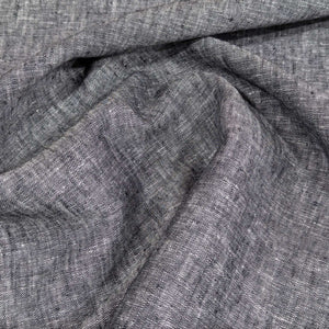 Black marle 100% linen heavyweight 