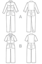 Load image into Gallery viewer, Closet Core Patterns Blanca Flight Suit