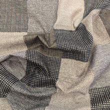 Load image into Gallery viewer, Drape of Japanese 100% Cotton Jacquard, Block Party, for sale at Minerva&#39;s Bower