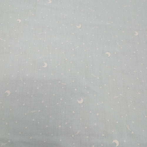 Flat lay of 100% cotton Japanese Double Gauze, Blue Sky for sale at Minerva's Bower