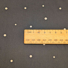 Load image into Gallery viewer, Close up flat lay of 100% Cotton Poplin, Bobbypin, ruler included for scale - for sale at MInerva's Bower