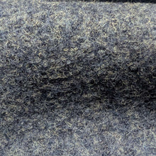 Load image into Gallery viewer, Close up of Drape of Boiled 100% Wool, Denim Marle, for sale at Minerva's Bower
