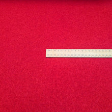 Load image into Gallery viewer, Flat lay Boiled 100% Wool,Red- for sale at Minerva's Bower