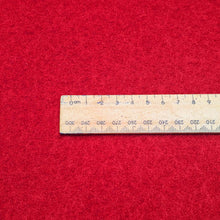 Load image into Gallery viewer, Flat lay Boiled 100% Wool,Red- for sale at Minerva's Bower