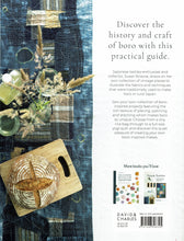 Load image into Gallery viewer, Book cover with text about boro history and craft, available at Minerva&#39;s Bower