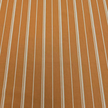 Load image into Gallery viewer, Tencel cotton linen rayon cloth  in Bronze with vertical stripe, for sale at Minerva&#39;s Bower