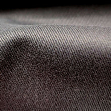 Load image into Gallery viewer, Close up  of Burrows 100% Cotton Drill, Black - for sale at Minerva's Bower