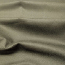 Load image into Gallery viewer, Flat drape of Burrows 100% Cotton Drill, Khaki - for sale at Minerva's Bower