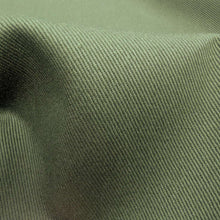 Load image into Gallery viewer, Close up  of Burrows 100% Cotton Drill, Khaki - for sale at Minerva's Bower