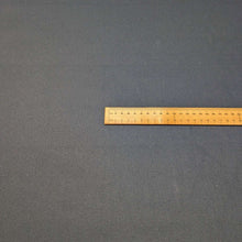 Load image into Gallery viewer, Flat lay of Burrows 100% Cotton Drill, Navy - ruler included for scale for sale at Minerva's Bower