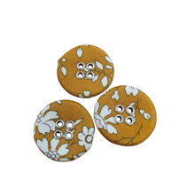 Load image into Gallery viewer, Liberty Tana Lawn Buttons, Capel G, 22mm 10 pack, for sale at Minerva&#39;s Bower