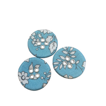 Load image into Gallery viewer, Liberty Tana Lawn Buttons, Capel N, 22mm 10 pack, for sale at Minerva&#39;s Bower