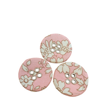 Load image into Gallery viewer, Liberty Tana Lawn Buttons, Capel S, 22mm 10 pack, for sale at Minerva&#39;s Bower