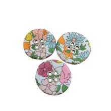 Load image into Gallery viewer, Liberty Tana Lawn Buttons, Poppy Forest A, 22mm 10 pack, for sale at Minerva&#39;s Bower