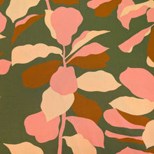 Load image into Gallery viewer, Flat lay of Wideback 100% Cotton, Calathea, lovely soft touch cotton for all garments available at Minerva's Bower