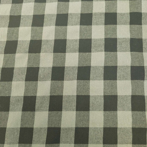 Chica check 100% washed Cotton in Black for sale at Minerva's Bower