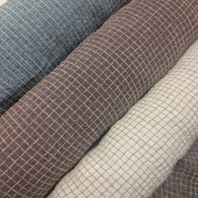 Load image into Gallery viewer, Claude_Linen_Rayon_Check Colour range available at Minerva's Bower