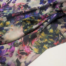 Load image into Gallery viewer, Flat drape of 100% Silk Satin Clematis for sale at Minerva's 