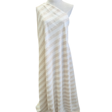 Load image into Gallery viewer, Standing drape of Climbing Jacquard 30% linen 70% cotton - for sale at Minerva's Bower