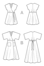 Load image into Gallery viewer, Closet Core Elodie Pattern Cover Size Chart Information - for sale at Minerva's Bower