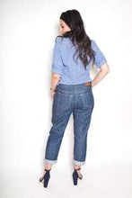 Load image into Gallery viewer, Closet Core Patterns Morgan Non-Stretch Jeans, available at MInerva's Bower