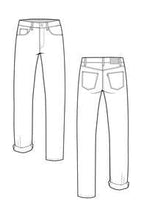 Load image into Gallery viewer, Closet Core Patterns Morgan Non-Stretch Jeans, available at MInerva's Bower