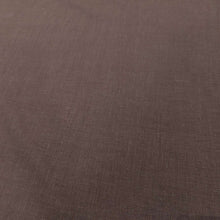 Load image into Gallery viewer, Flat lay of Cocoa antique wash 100% linen for sale at Minerva&#39;s Bower