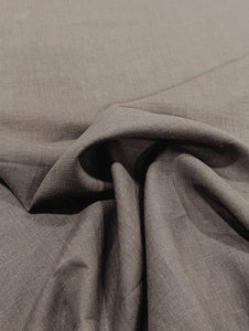 Flat drape of Cocoa antique wash 100% linen for sale at Minerva's Bower