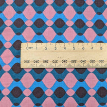 Load image into Gallery viewer, Ruby Star Society Fabric with a geometric pattern and a ruler for scale. Available at Minerva&#39;s Bower