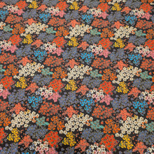 Load image into Gallery viewer, Flat lay of 100% Cotton Poplin, Floral Bloom - for sale at Minerva's Bower