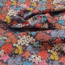 Load image into Gallery viewer, Flat drape of 100% Cotton Poplin, Floral Bloom - for sale at Minerva's Bower