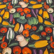 Load image into Gallery viewer, Flat lay of 100% Cotton Poplin, Vegetables - for sale at Minerva's Bower