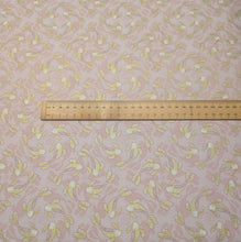 Load image into Gallery viewer, Flat lay of 100% Cotton, Sakura Pink, ruler included for scale - for sale at MInerva's Bower