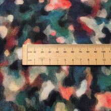 Load image into Gallery viewer, Close up flat lay 100% Cotton, Signac, ruler included for scale - for sale at Minerva's Bower