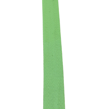 Load image into Gallery viewer, 25mm Cotton Tape in Lime Green, for sale at Minerva&#39;s Bower